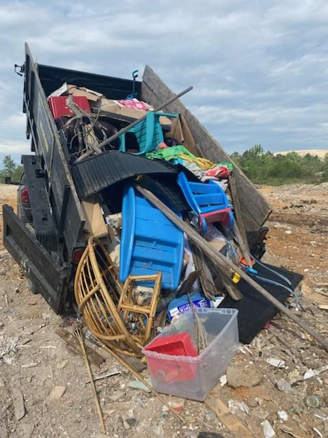 One Girl's Junk waste hauling and removal company, located in Elgin, SC